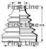 FIRST LINE FCB2799 Bellow, driveshaft